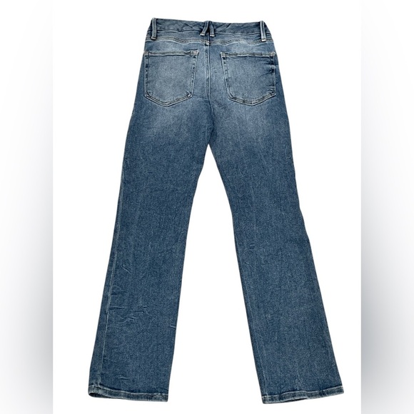Good American Women’s Straight Leg Stretch Denim Jeans Size 2/26 - Picture 4 of 4